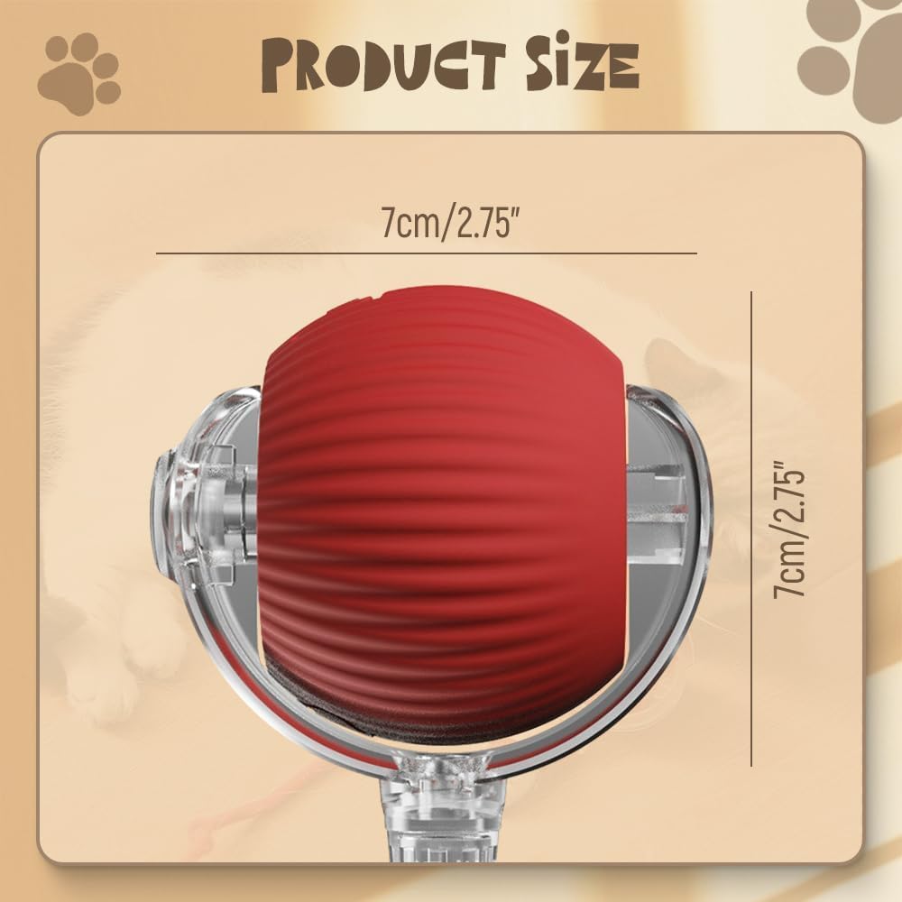 Automatic Moving Dog Ball - Palla Interattiva Rotante per Cani 2026,
