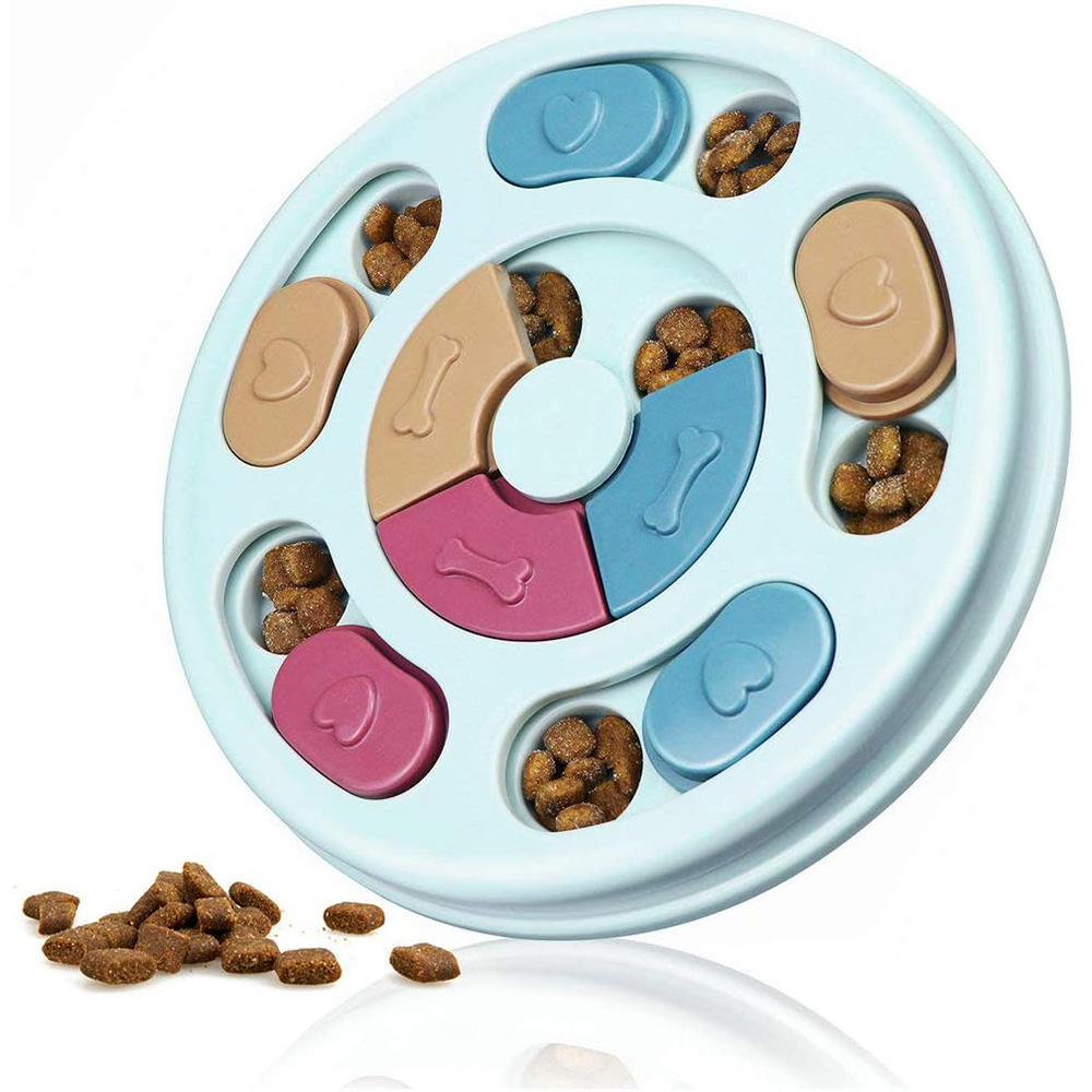 Dog Puzzle Feeder Toy - Cane Puzzle giocattoli alimentatore lento aumento