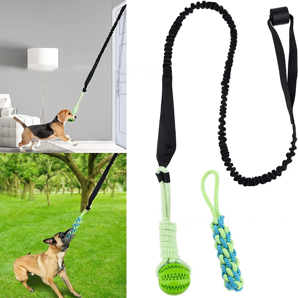 Suction Cup Dog Tug Toy - Giocattolo interattivo per cani Tug of