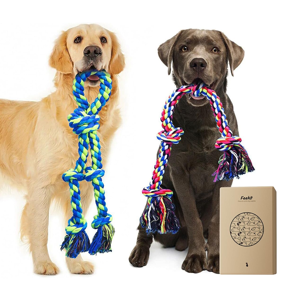 Giocattoli per Cani in Corda R - Dog Rope Toy Aggressive Chewers recensione e prezzo