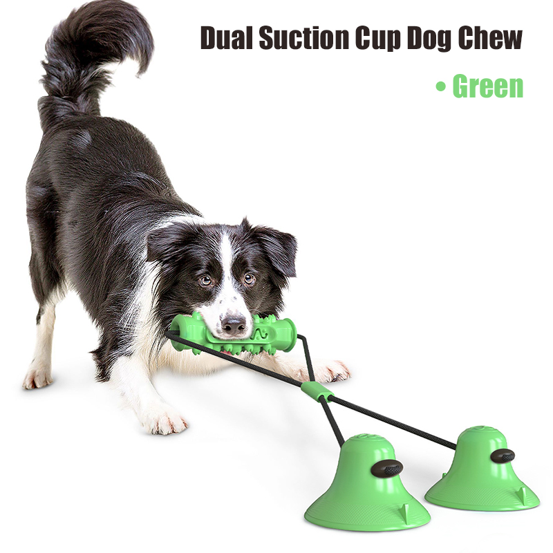 Giocattolo per cani con doppia - Suction Cup Dog Tug Toy recensione e prezzo