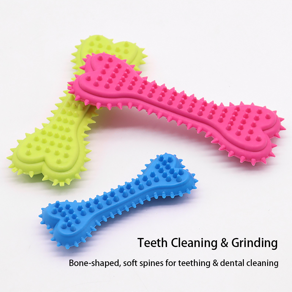Giocattoli per animali domesti - Teeth Cleaning Dog Chew Bone recensione e prezzo